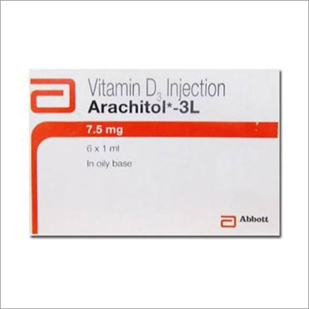 Vitamin D3 Injection - Liquid Formula, Strengthens Bones, Recommended for Aged Individuals, Dosage as Prescribed, Maintains Calcium Absorption