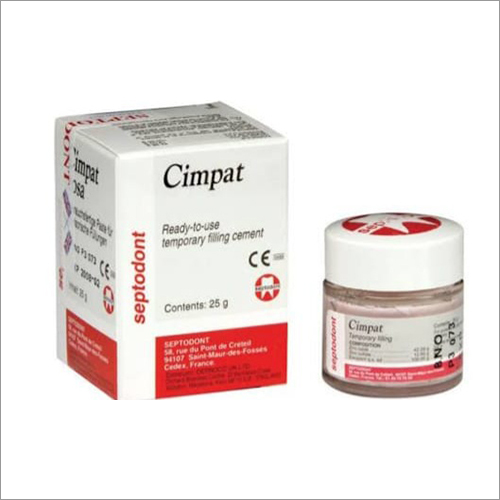 White Temporary Filling Cement