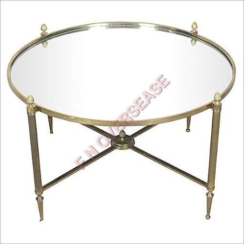 Cast Brass Table With Antique Finish Table Dimension(l*w*h): 457x914x914 Millimeter (Mm)