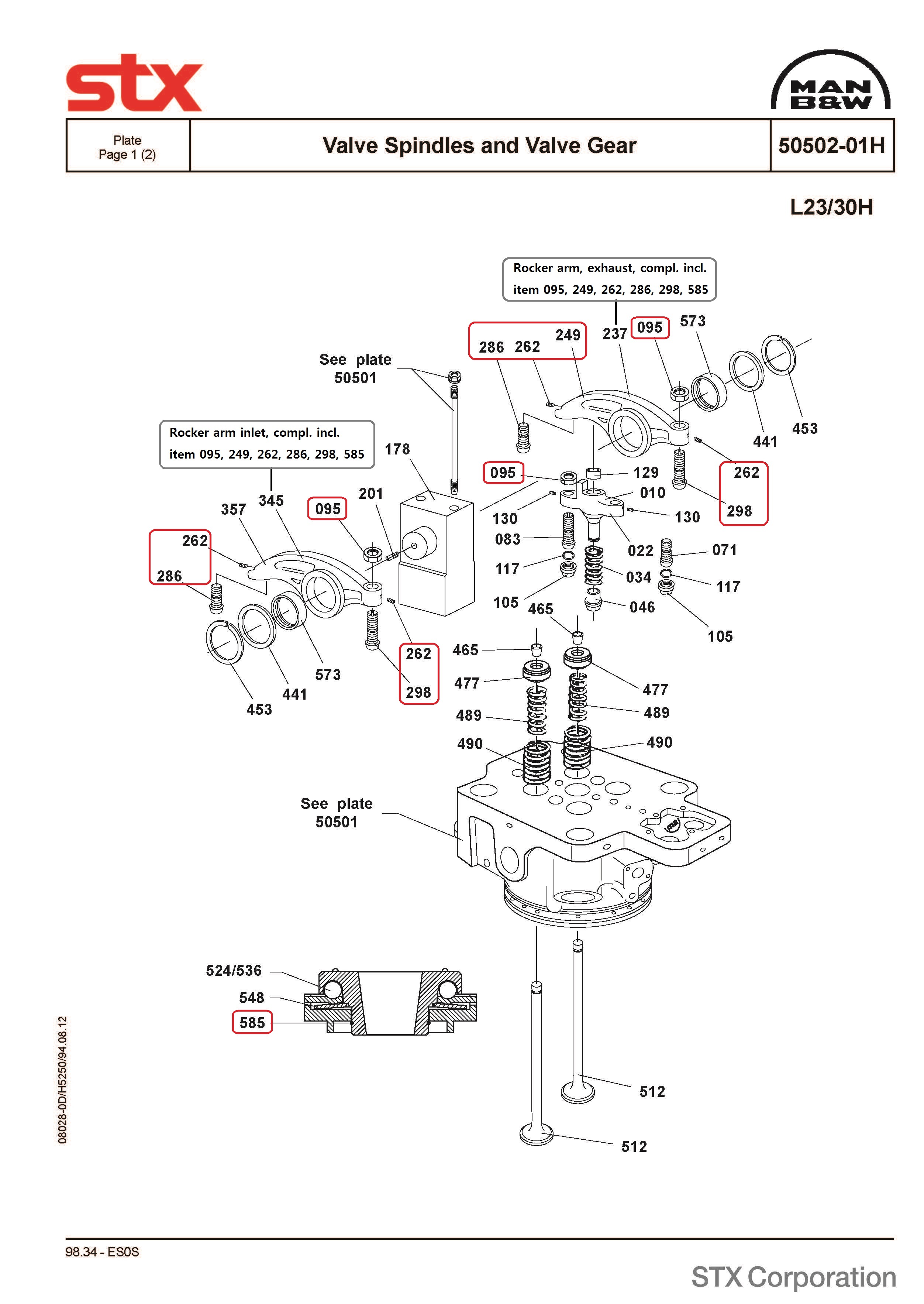 Rocker Arm Complets