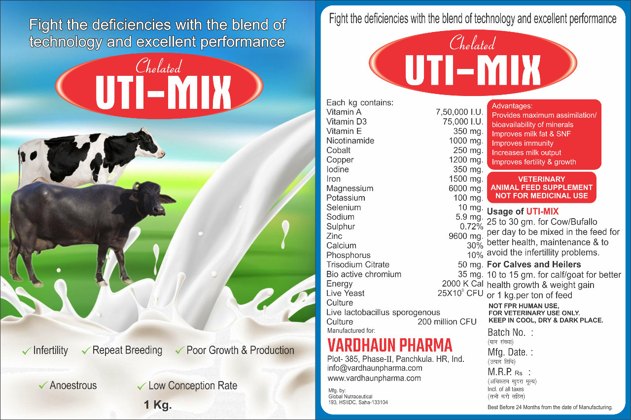 Powder Chelated Minerals And Vitamins Mixture Efficacy: Feed Preservatives