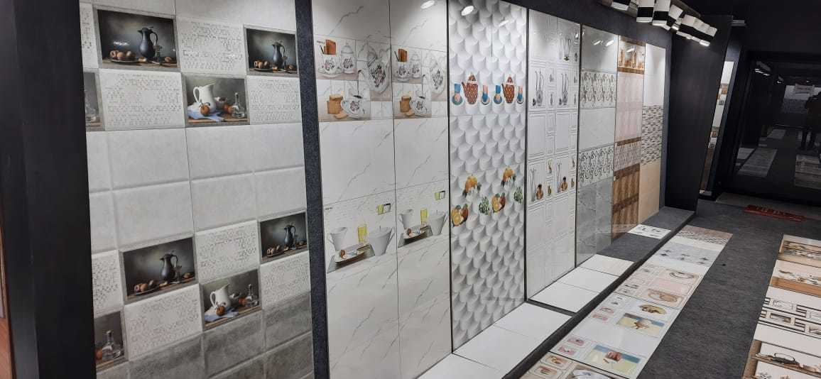 Digital Wall Tiles - Ceramic, 12x18 Inches, All Colors | 5mm Thickness, Ideal For Bathroom & Outdoor Wall Applications