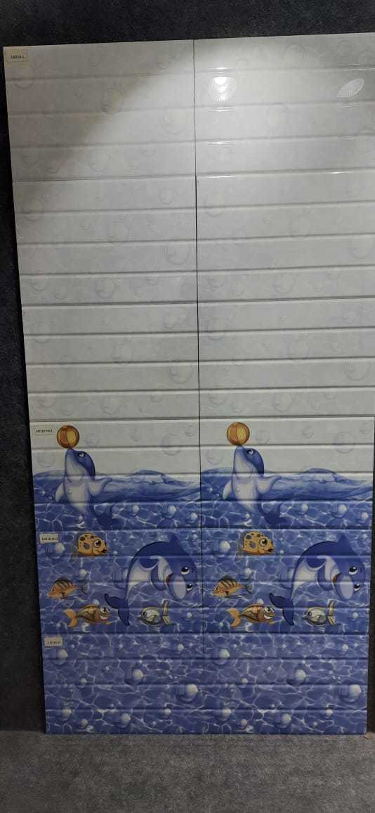 Digital Wall Tiles - Ceramic, 12x18 Inches, All Colors | 5mm Thickness, Ideal For Bathroom & Outdoor Wall Applications