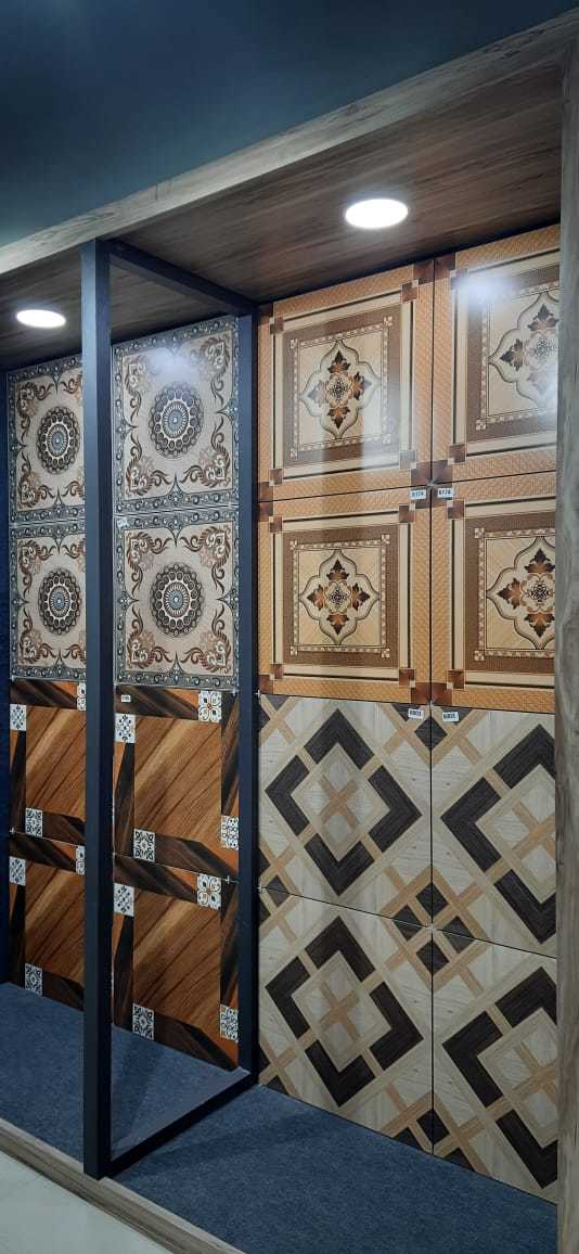 Porcelain Floor Tiles - 600x600mm, 9mm Thickness | All Colors, Pre-grade, Square Shape, Durable Porcelain Material