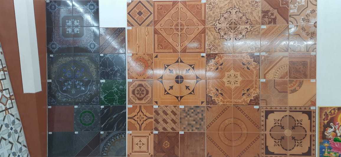 Ceramic Floor Tiles - 300x300 Mm Thickness 6 To 6.5 Mm | Versatile Colors For Bathroom & Hall Area Flooring