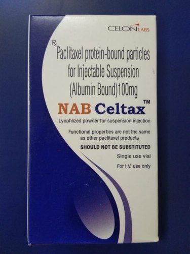 Nab Celtax 100 (Paclitaxel) इंजेक्शन शेल्फ लाइफ: 2 साल