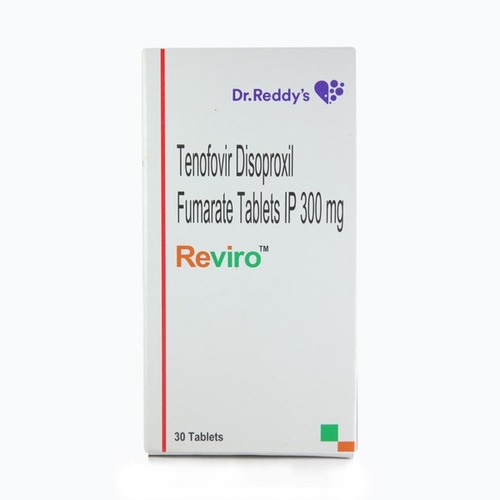 Reviro 300Mg Tablet Ingredients: Tenofovir Disoproxil Fumarate (300Mg)