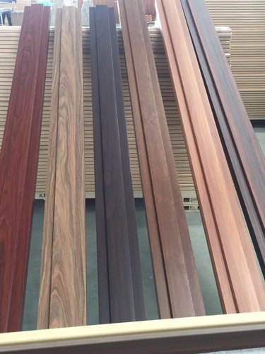 कई रंग डब्ल्यूपीसी डोर फ्रेम