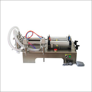 Double Nozzle Semiautomatic Pneumatic Liquid Filling Machine