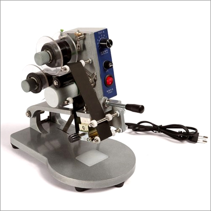 Manual Hot Ribbon Batch Coding Machine