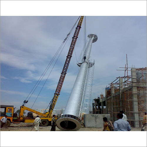 औद्योगिक एमएस चिमनी