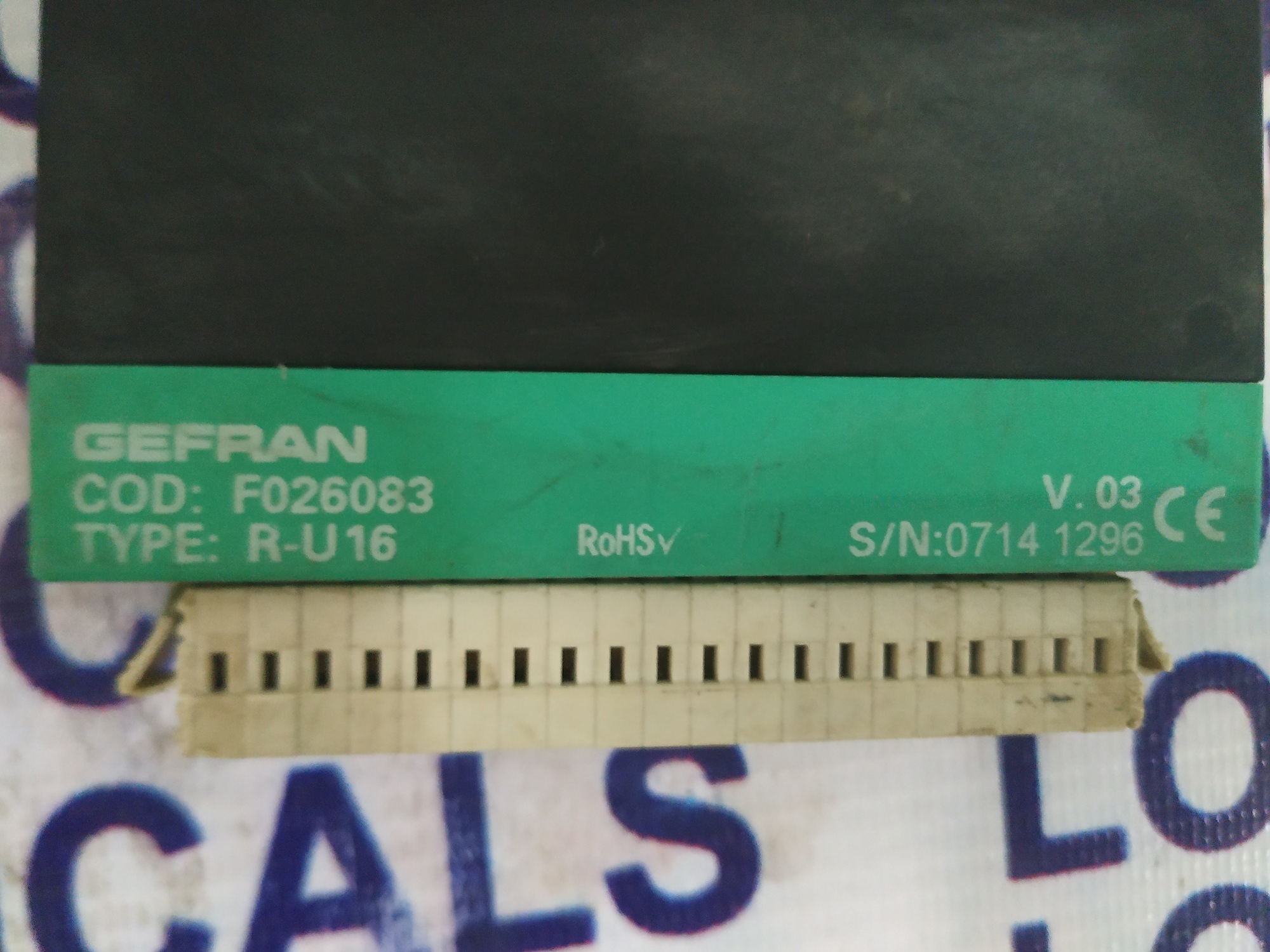 Gefran Digital I/o Module R-u16