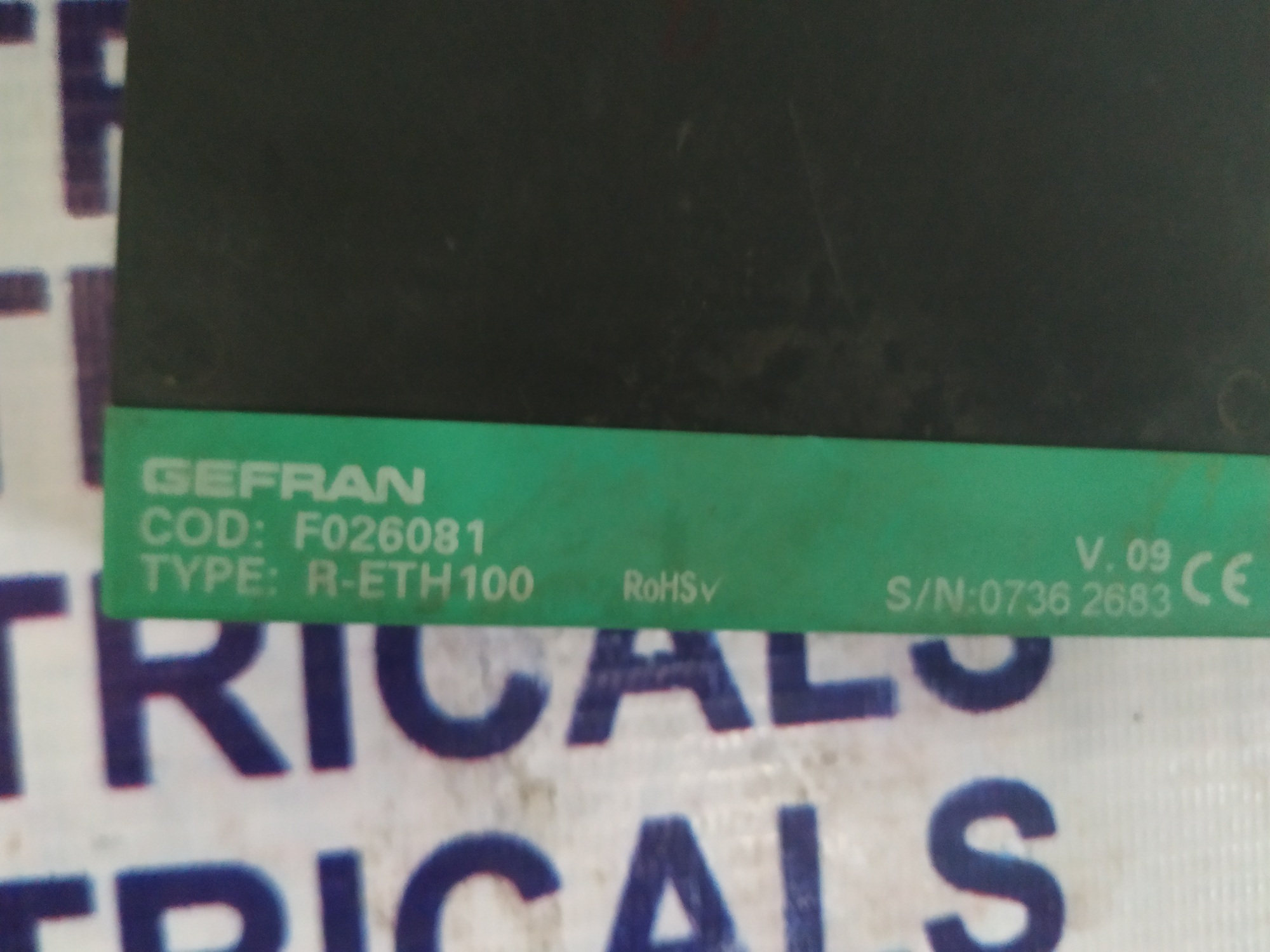 Gefran Ethernet Module R-eth100