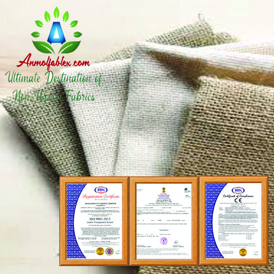 Nonwoven Fabric Suppliers Needle Punched Non-woven Factory Felt Fabric Texture: Non Woven