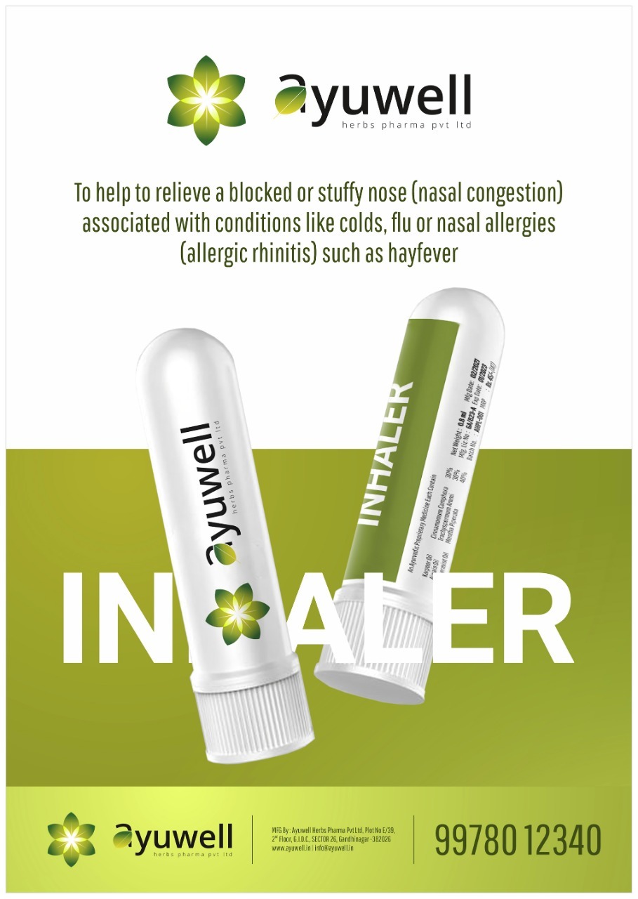 Ayuwell Inhaler Age Group: Suitable For All Ages