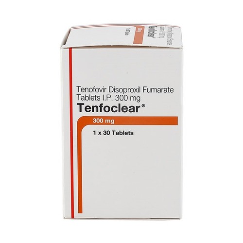 Tenfoclear 300Mg Tablet Ingredients: Tenofovir Disoproxil Fumarate (300Mg)