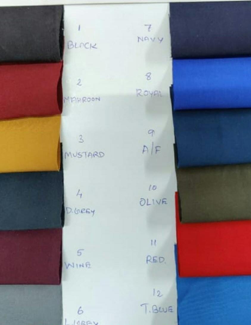 Polyester Ns Lycra Fabric - 150 Gsm, 58-60" Width, Made To Colors | Light Weight, Exceptionally Soft, Quick Dry, Plain Texture For T-shirts, Tops, And Garments