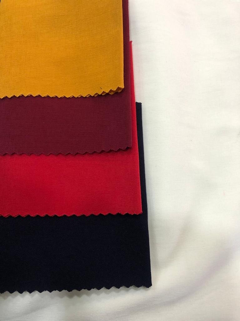 Polyester Ns Lycra Fabric - 150 Gsm, 58-60" Width, Made To Colors | Light Weight, Exceptionally Soft, Quick Dry, Plain Texture For T-shirts, Tops, And Garments