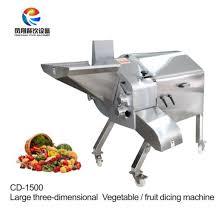 Vegetable/fruit Dicing Machine - Capacity: 500-800kg/h Kg/hr