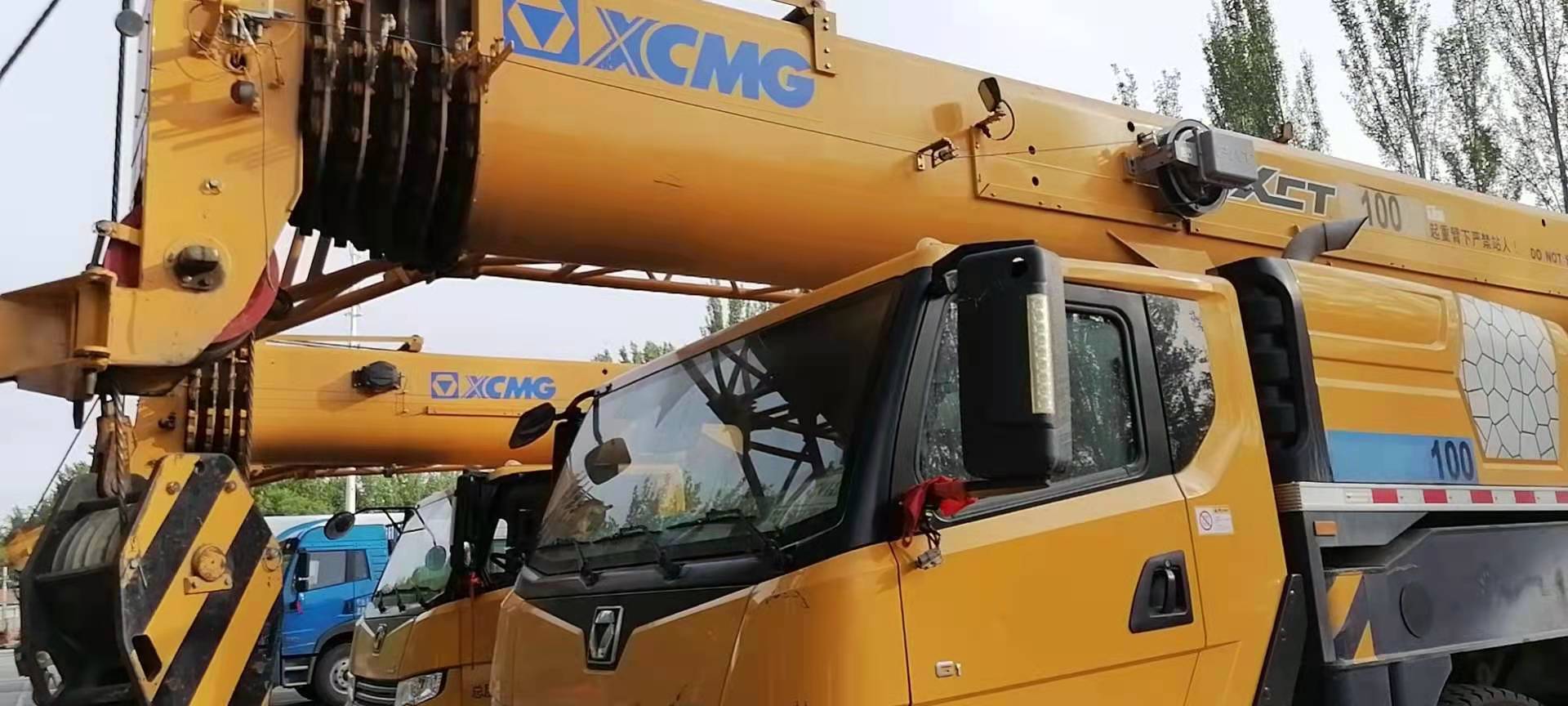Truck Crane Second Hand Crane Xcmg Xct55l6 55ton Used Crane Telescopic Crane Application: Storage Yard