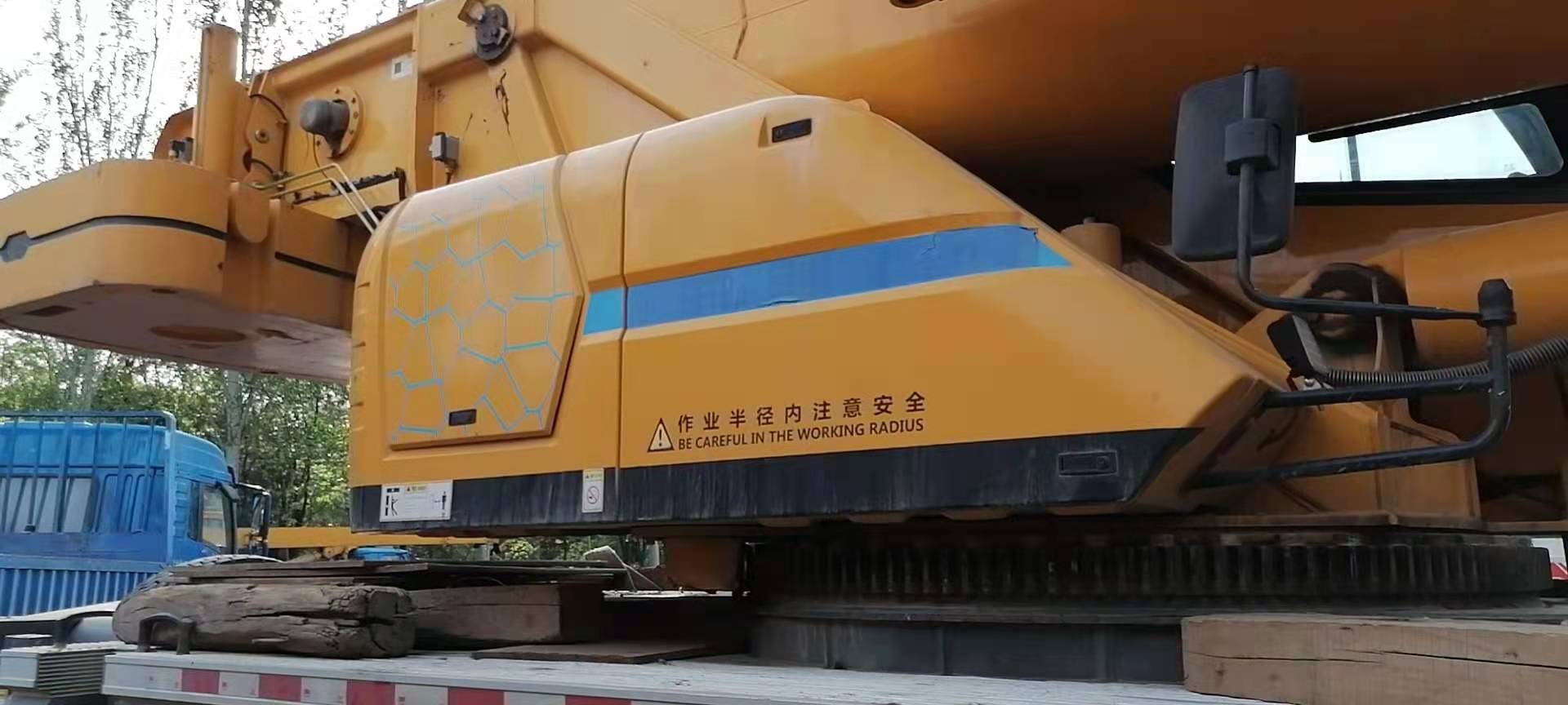 Truck Crane Second Hand Crane Xcmg Xct55l6 55ton Used Crane Telescopic Crane Application: Storage Yard