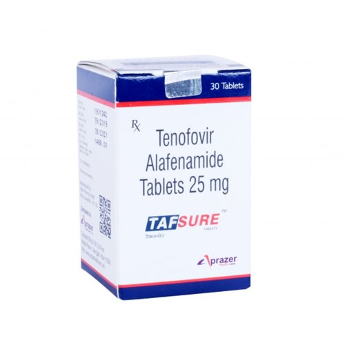Tafsure Tenofovir Alafenamide 25Mg Tablet Recommended For: Hiv Infection Chronic Hepatitis B Virus (Hbv) Infection