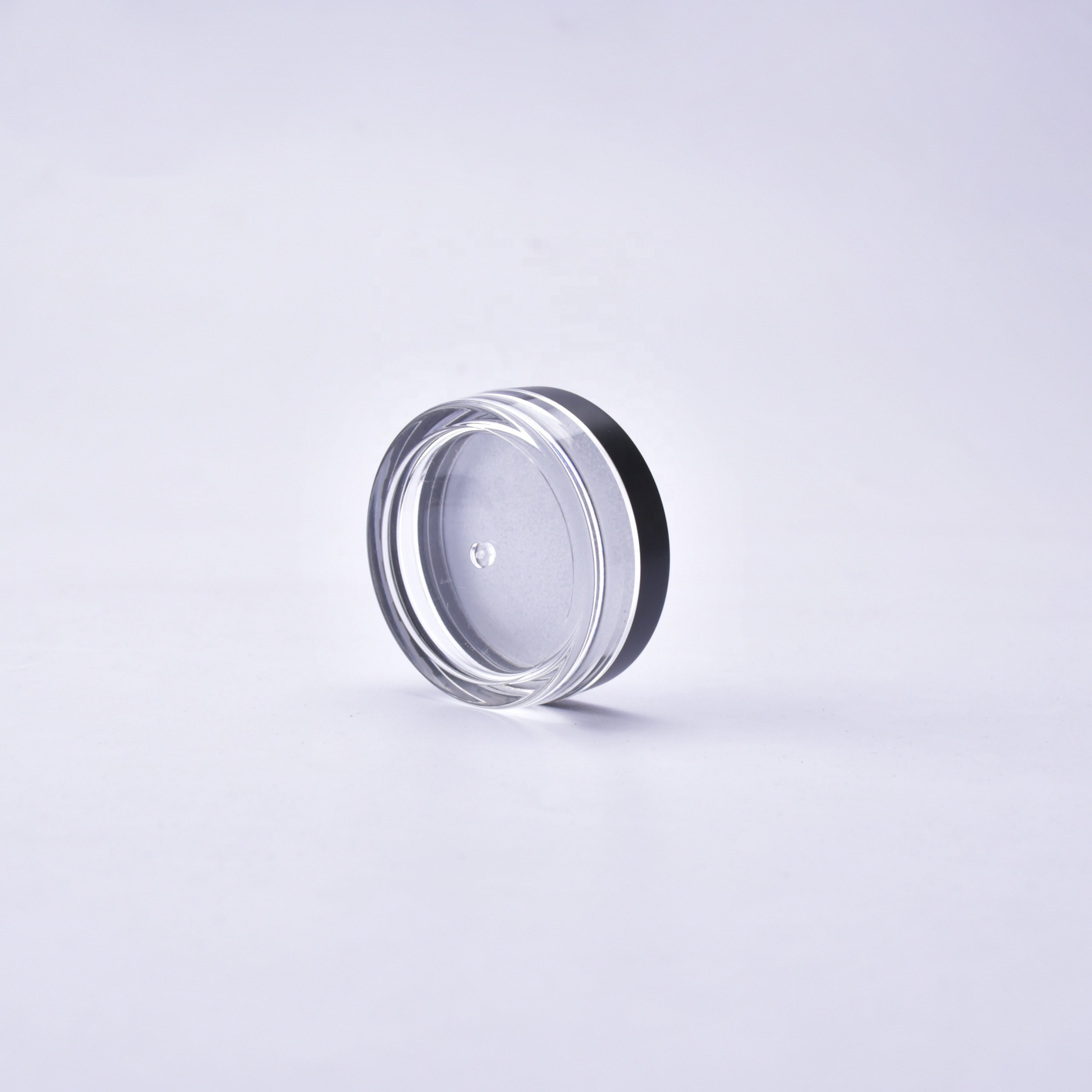 Powder Jar Without Sifter 10g Cosmetic Jars - Ps Plastic Base And Collar, 10ml Capacity, Any Panton Color Available, Ideal For Creams And Masks