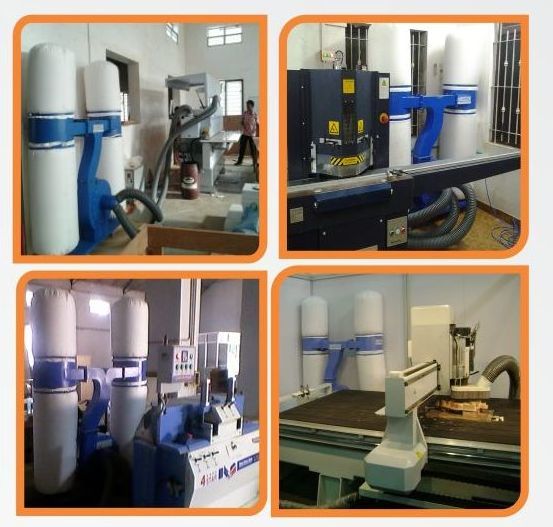 Wood Dust Collector - High-efficiency Filtration System | Quiet Operation, Compact Design, Easy Maintenance