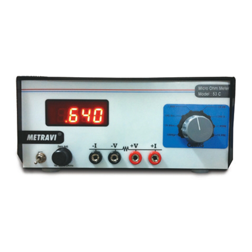 Metravi 53C 1A Micro Ohms Meter