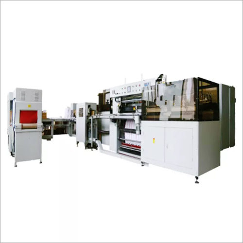 Automatic Paper Roll Slitting Machine - Stainless Steel, Precision Cutting Technology, High-Speed Operation, Versatile Sizes, Efficient Waste Management