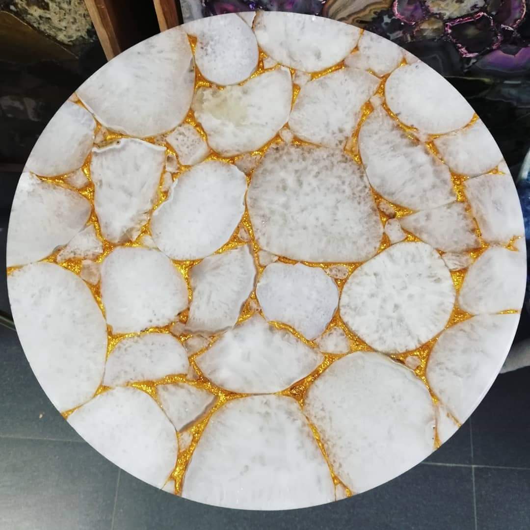 White Quartz - Finish: Polished