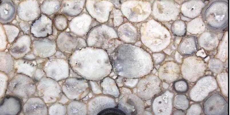 White Quartz - Finish: Polished