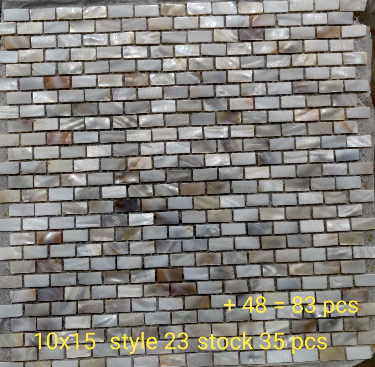 Shell Tiles - Color: White