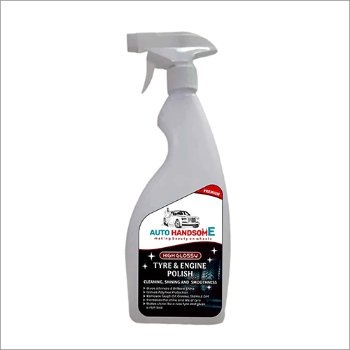 टायर और इंजन पोलिश कार पॉलिशर्स साइज़: 750 Ml
