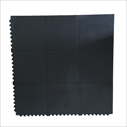 ब्लैक जिम रबर मैट