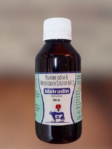 लिक्विड पोविडोन-आयोडीन + मेट्रोनिडाजोल सॉल्यूशन