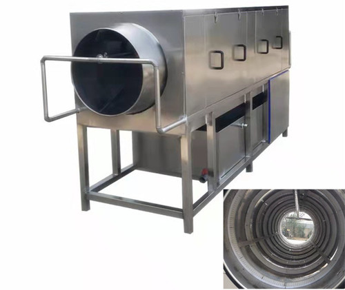 Drc-3000 Single Rotary Drum Walnut Washing Machine Capacity: 800-1000 Kg/Hr