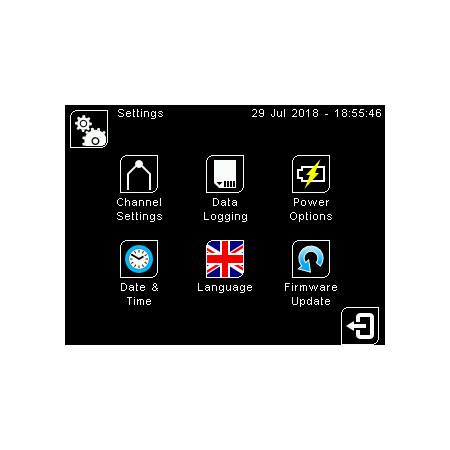 6 Channel Handheld Temperature Data Logger With Touch Screen Machine Weight: 200 G Gram (G)