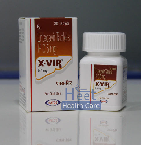 0.5 मिलीग्राम एक्स-वीर एंटेकाविर टैबलेट आईपी सामग्री: अडालिमुमाब (40Mg/0.8Ml)