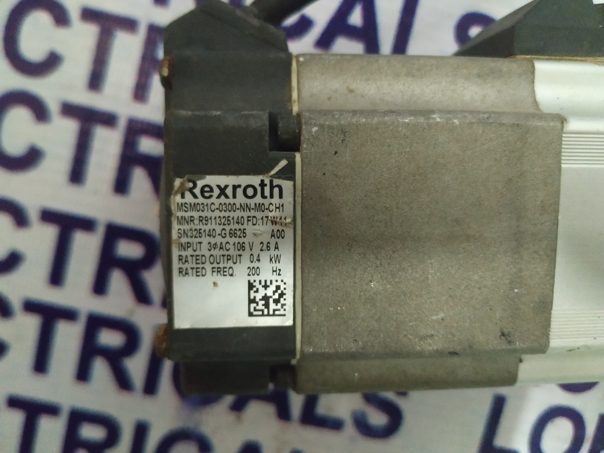 Rexroth Servo Motor Msm031c-0300-nn M0-ch1