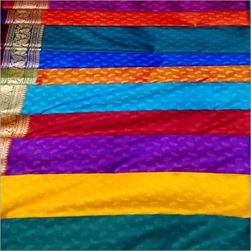 Red And Golden Ladies Banarasi Sarees