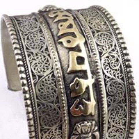 Tibetan Buddhist Mantra Bangles Gender: Women