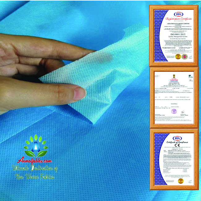 Multicolor Nonwoven Fabric Insulation Material Aluminum Film,