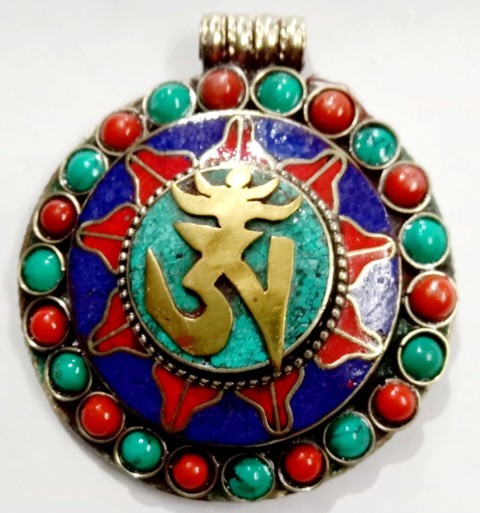 Tibetan Om Pendants Gender: Women