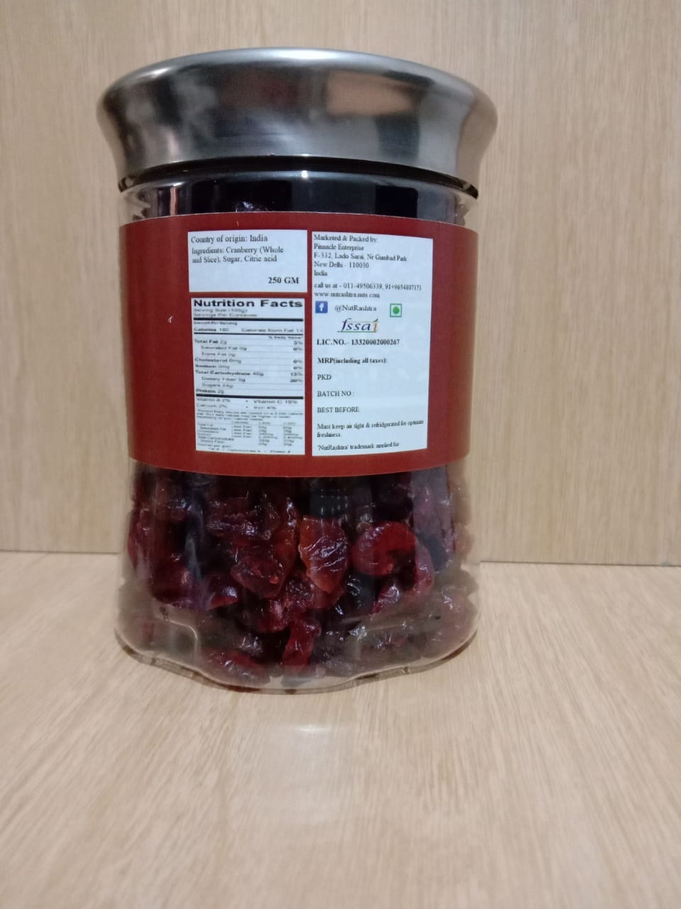 Crainberry Slice