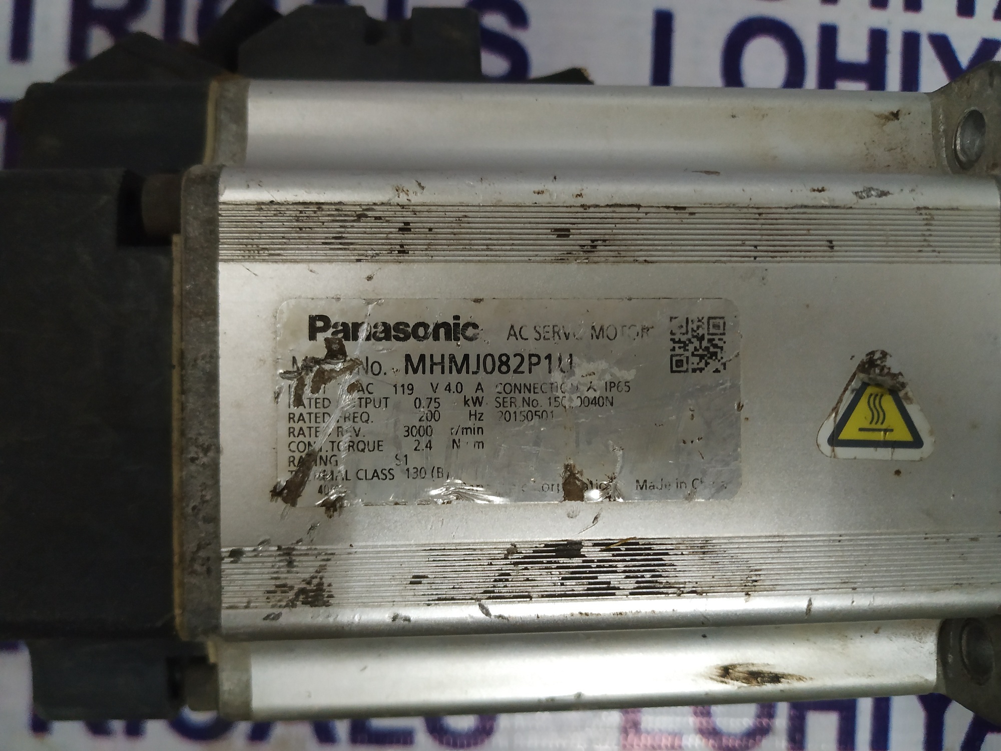 Panasonic Servo Motor Mhmj082p1u