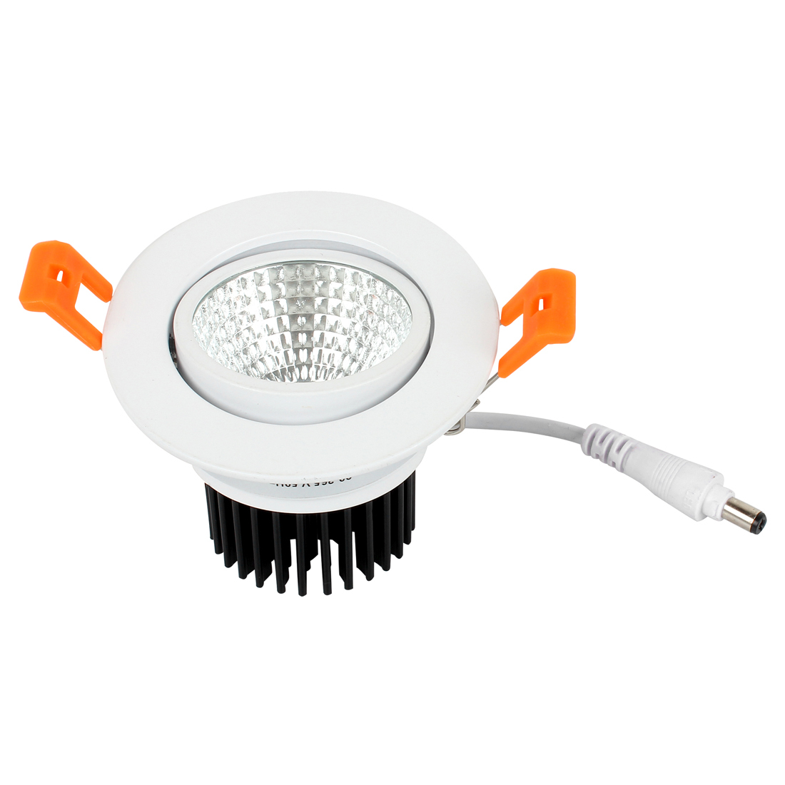 Fos Led Cob Spot Light - Aluminium, 86 Mm Diameter, 5 Watt, 550 Lumens | High Power Factor >0.95, Eco-friendly With Multiple Light Color Options