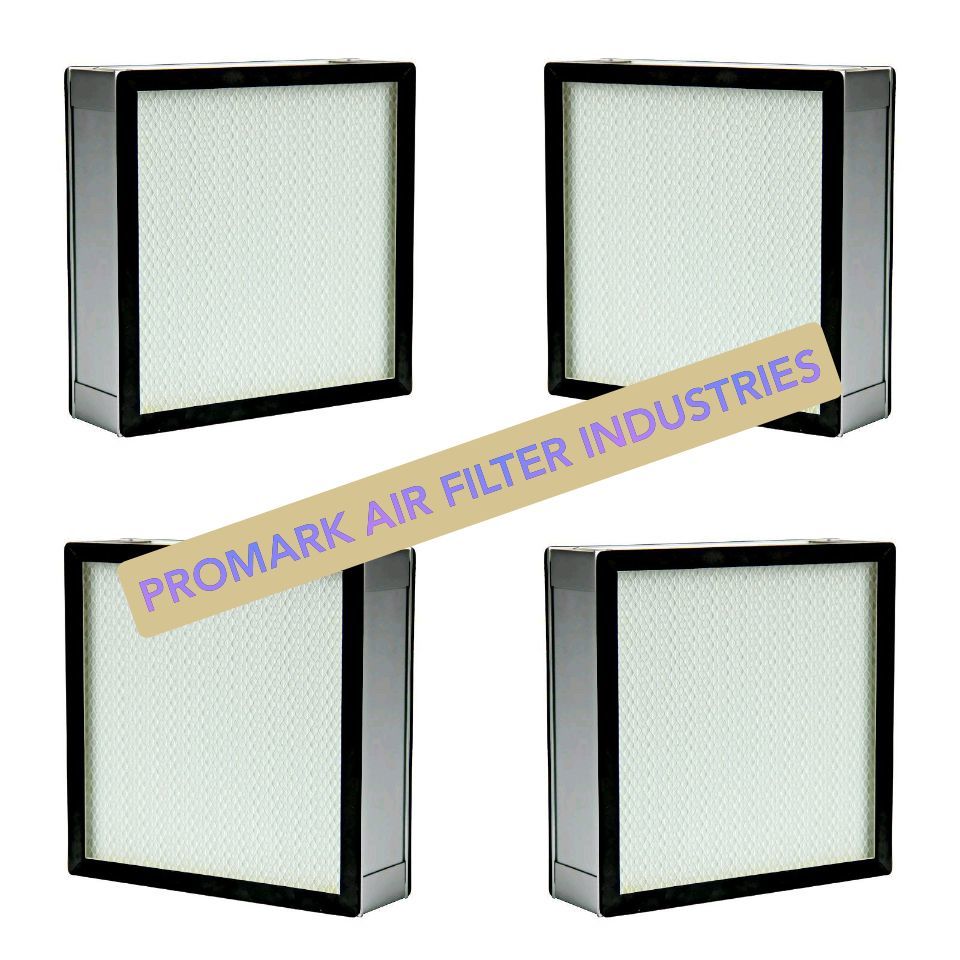 Hepa Filter - Fiberglass, 610x610x610mm, 915x610x610mm, 1220x610x610mm | 99.99% Efficiency, White Color, Square Shape, Air Filtration