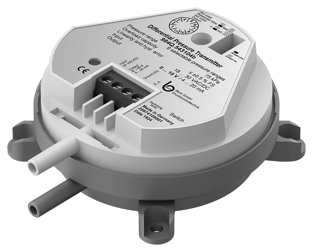 Differential Pressure Transmitter 984 Accuracy: +-0.5% Fs