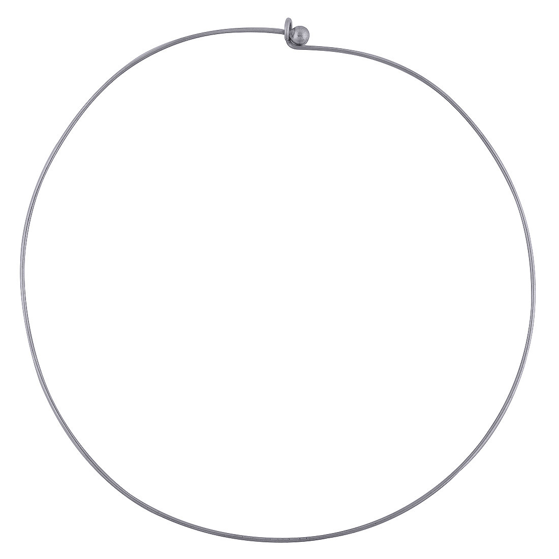 Plain 925 Sterling Solid Silver Necklace Gender: Women